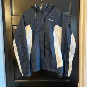 Columbia Navy Rain Jacket